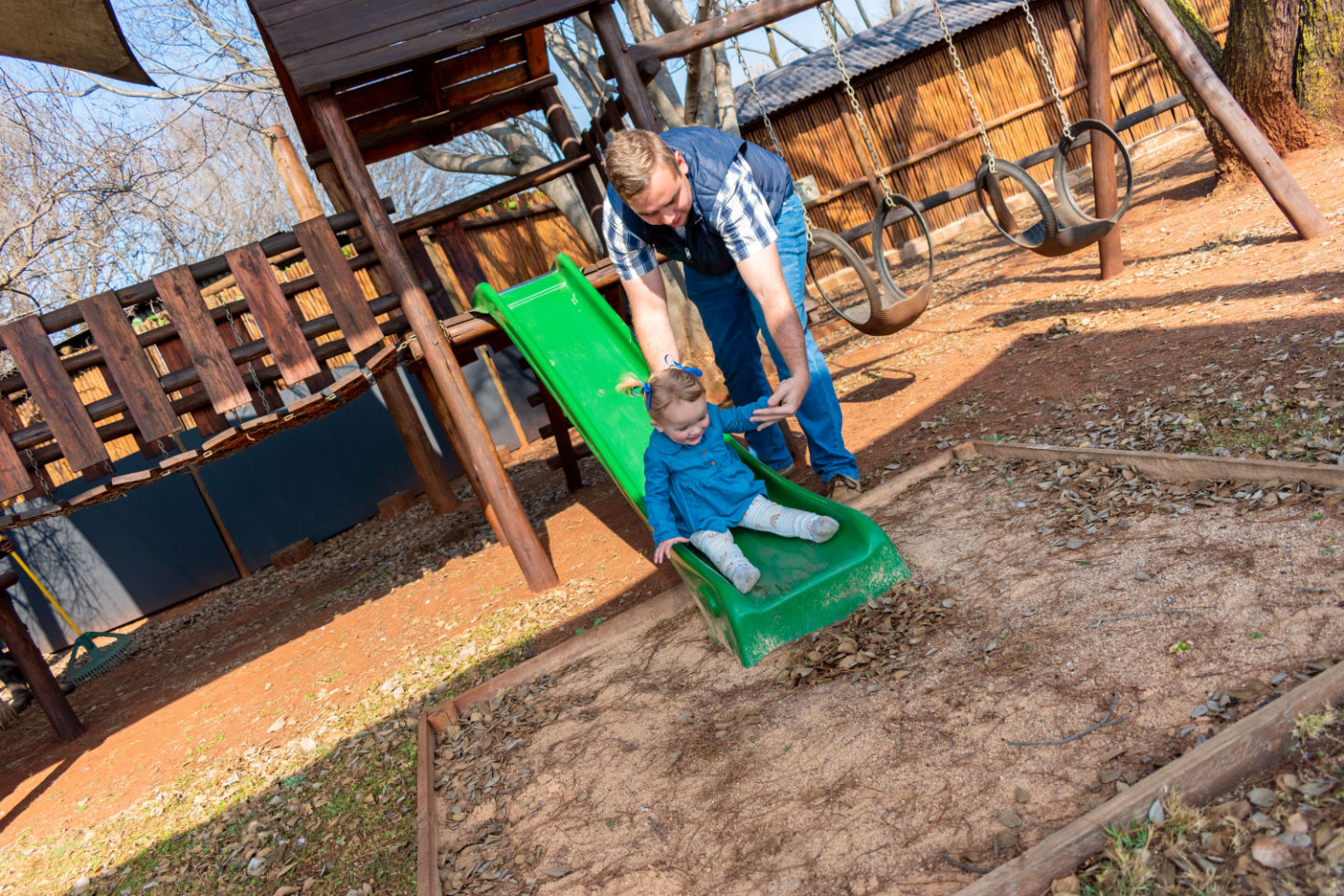 Children's play area at Soetdoring Restaurant